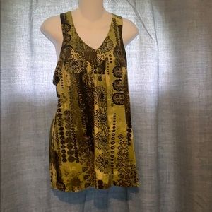 Ladies Earth tone Tank Top size large
